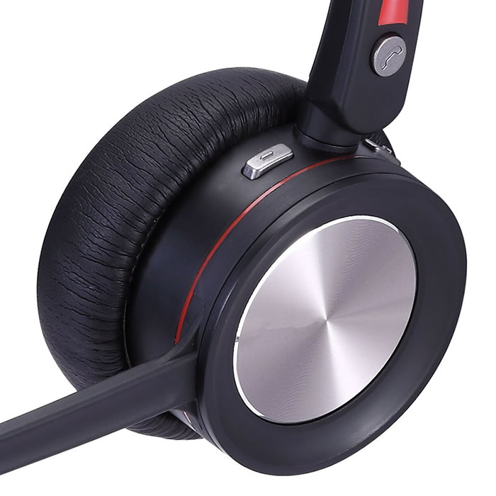 Cuffia wireless bluetooth con archetto Cuffia wireless bluetooth per telefono pc tv ezlight M890